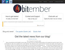 Tablet Screenshot of bitember.com